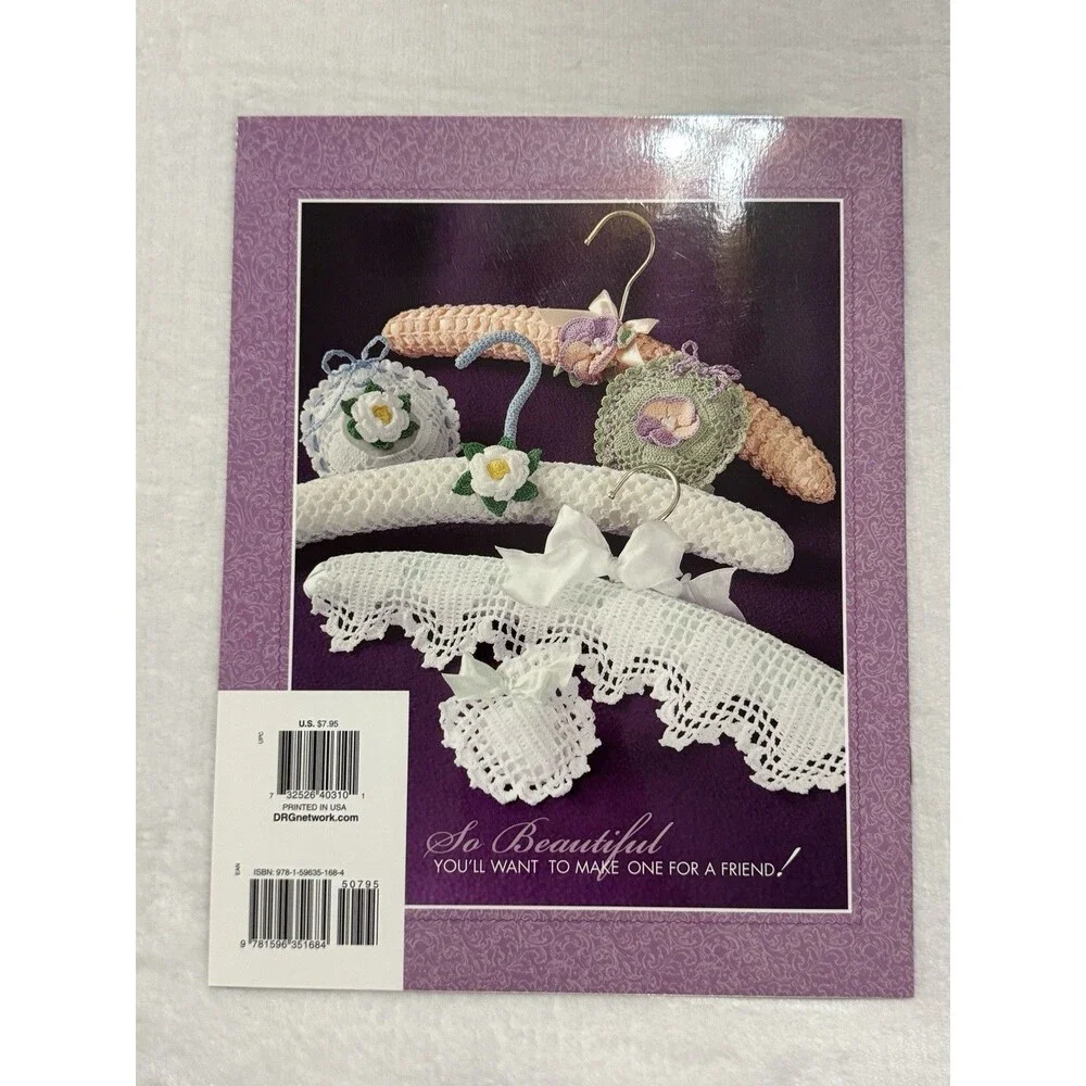 Lacy Hangers Sachets Annies Attic Crochet Pattern Book Dot Drake 877516